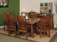 Harding Craftsman Style Dining Set