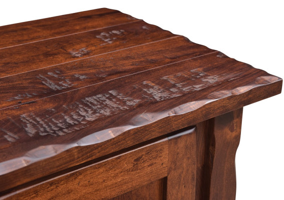 Hand-Hewn Table Accent