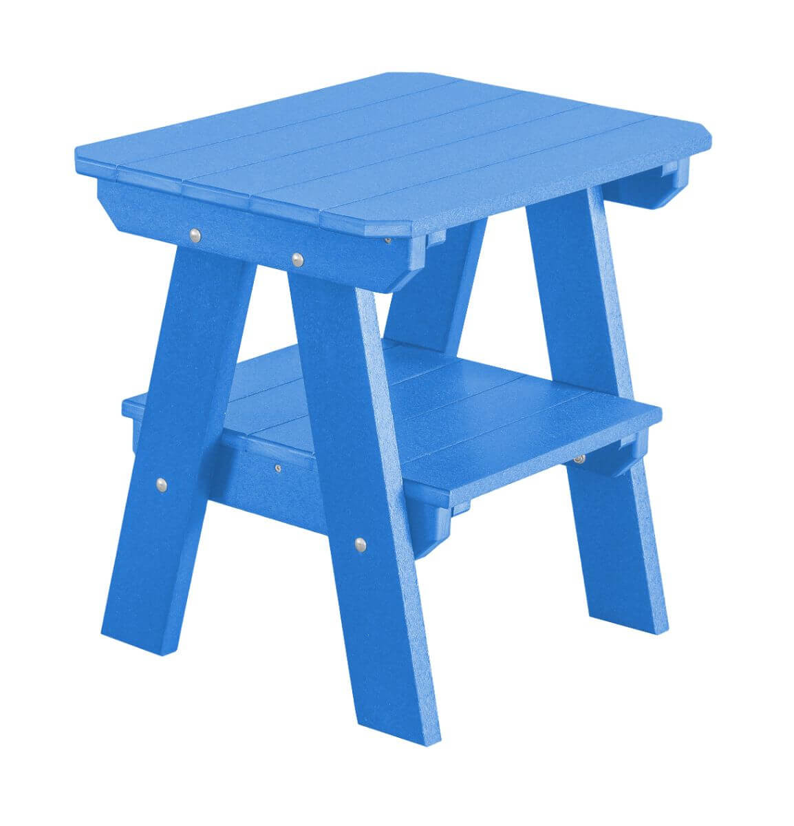 Powder Blue Sidra Outdoor End Table