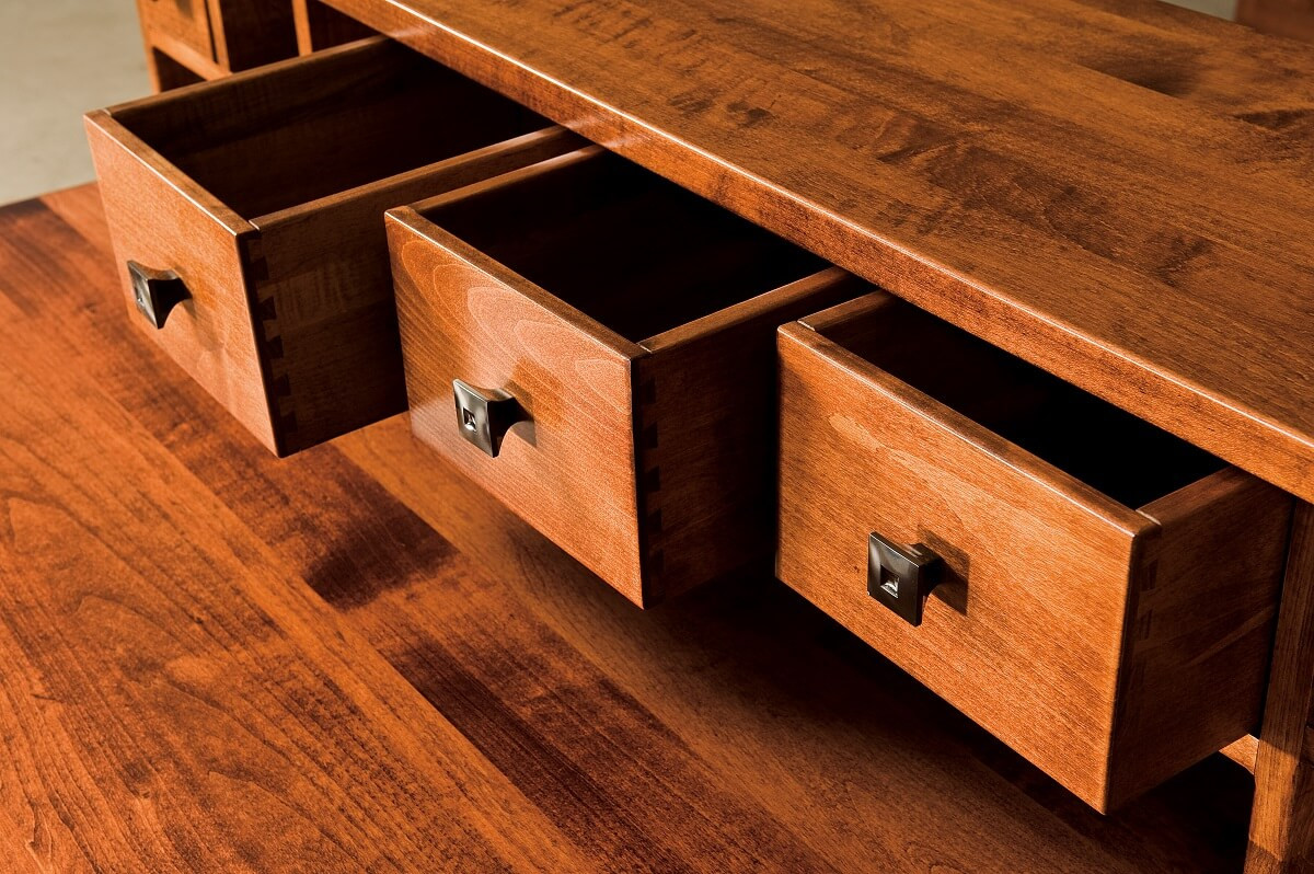 Dovetailed Desk Drawers
