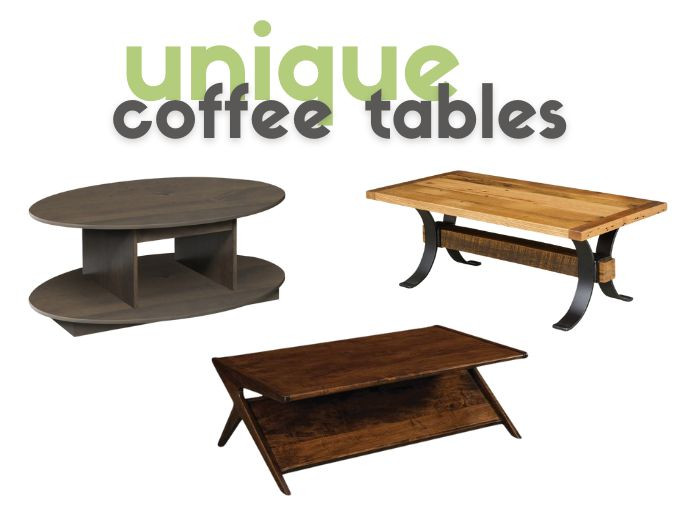Unique Coffee Tables Made With Solid Wood