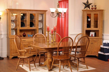 Amish Bow Back Chairs