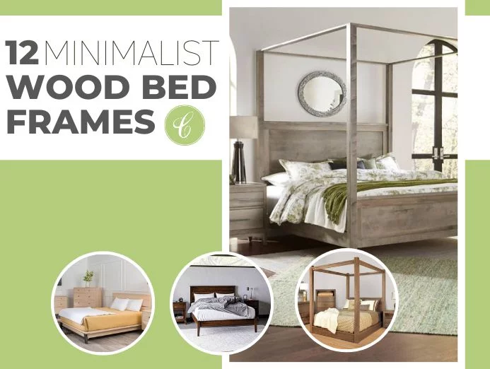 12 Minimalist Wood Bed Frames