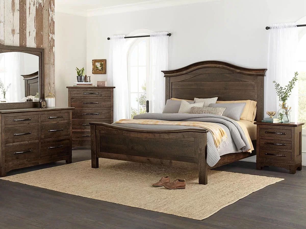 Solid Wood Dresser & Nightstand Sets: Farmhouse & Other Styles