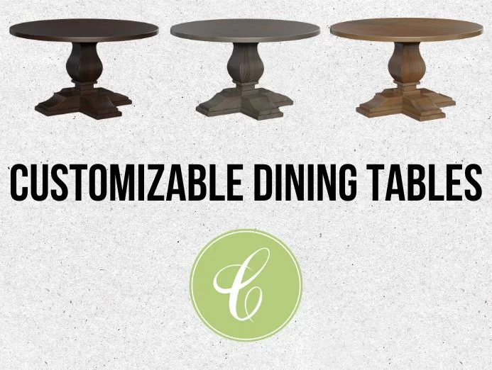 Customizable Dining Tables - Made-to-Order Wood Furniture Designs