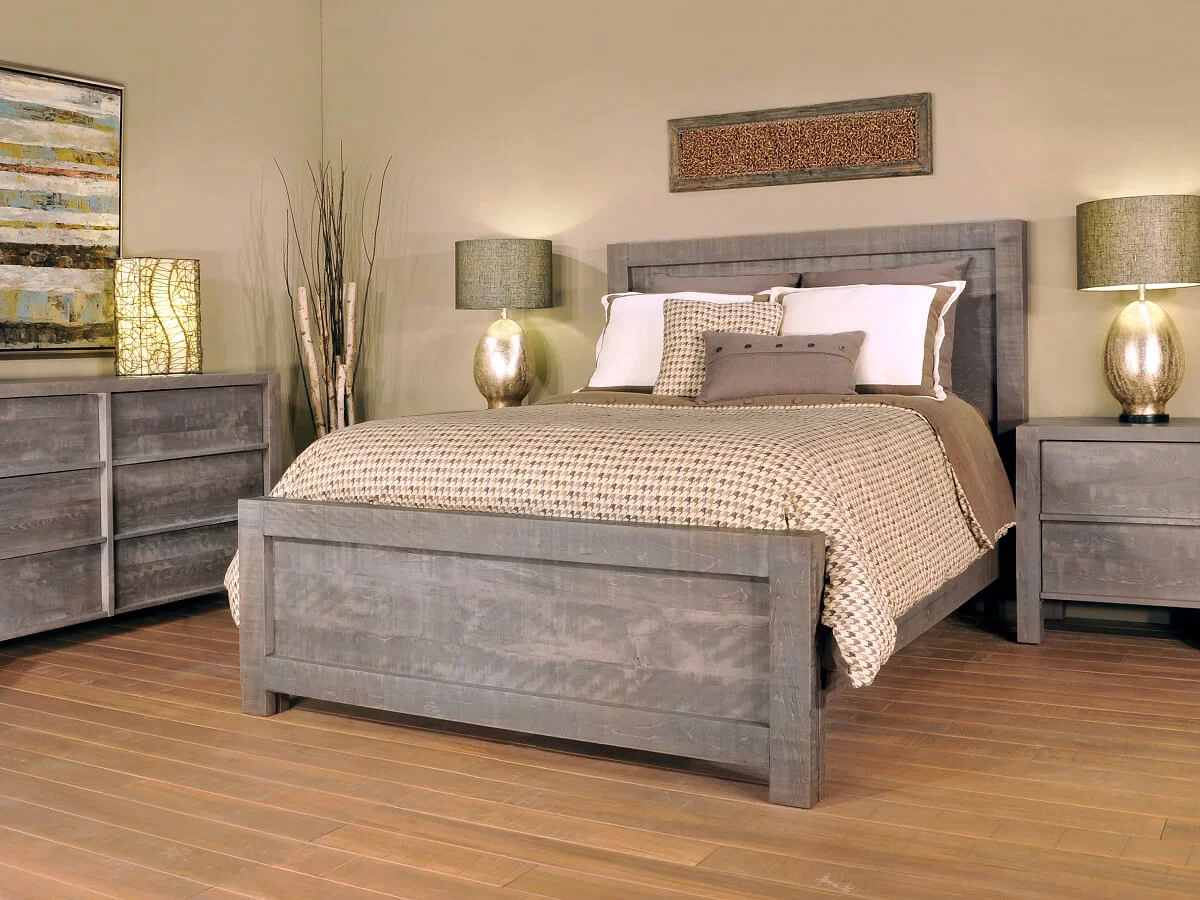 Grey or Gray on Amish Furniture