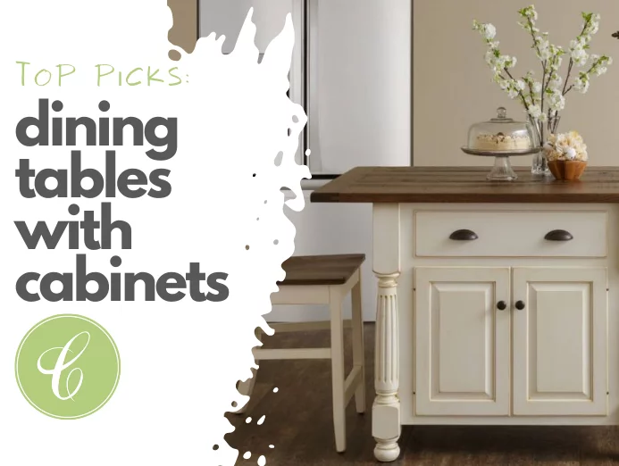 Dining and Kitchen Tables With Cabinets - Top Picks