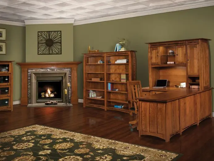 5 Foot (60 Inches) Tall Bookcases From Amish Woodworkers