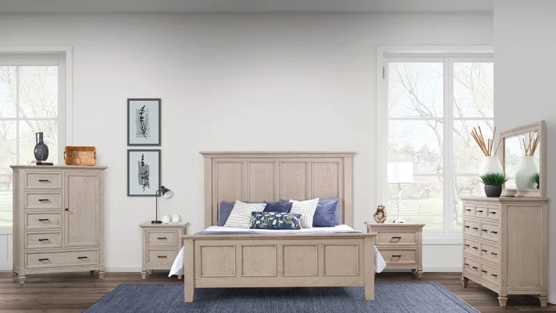 6 Piece Bedroom Sets Made From Solid Wood