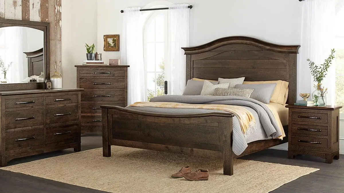 Solid Wood Dresser & Nightstand Sets: Farmhouse & Other Styles