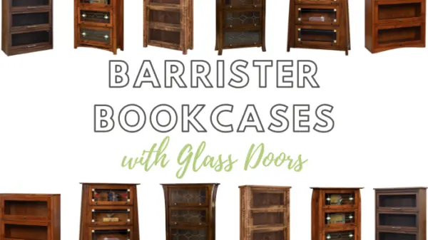 13+ Barrister Bookcases With Glass Doors for Traditional Elegance