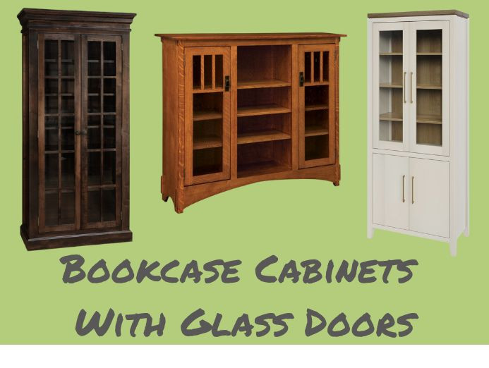 23+ Bookcase & Cabinets WIth Glass Doors