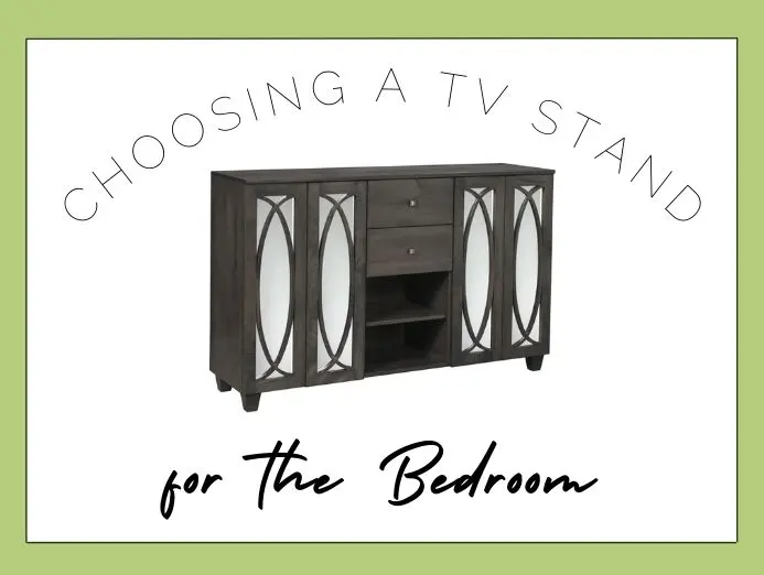 Choosing a TV Stand for the Bedroom