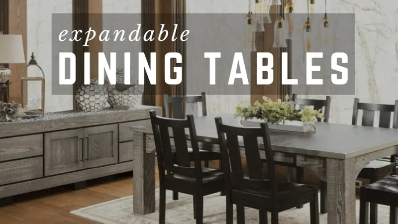 Amish Extendable Dining Tables With Multiple Leaves