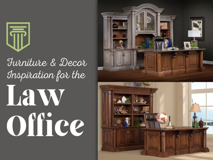 Law Office Desks, Furniture and Decor Ideas