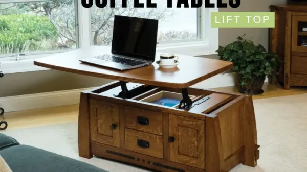 Solid Wood Lift Top Coffee Tables – 20+ Favorites