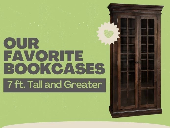 Our Favorite Extra Tall Wooden Bookcases - 7 ft. Tall and Greater