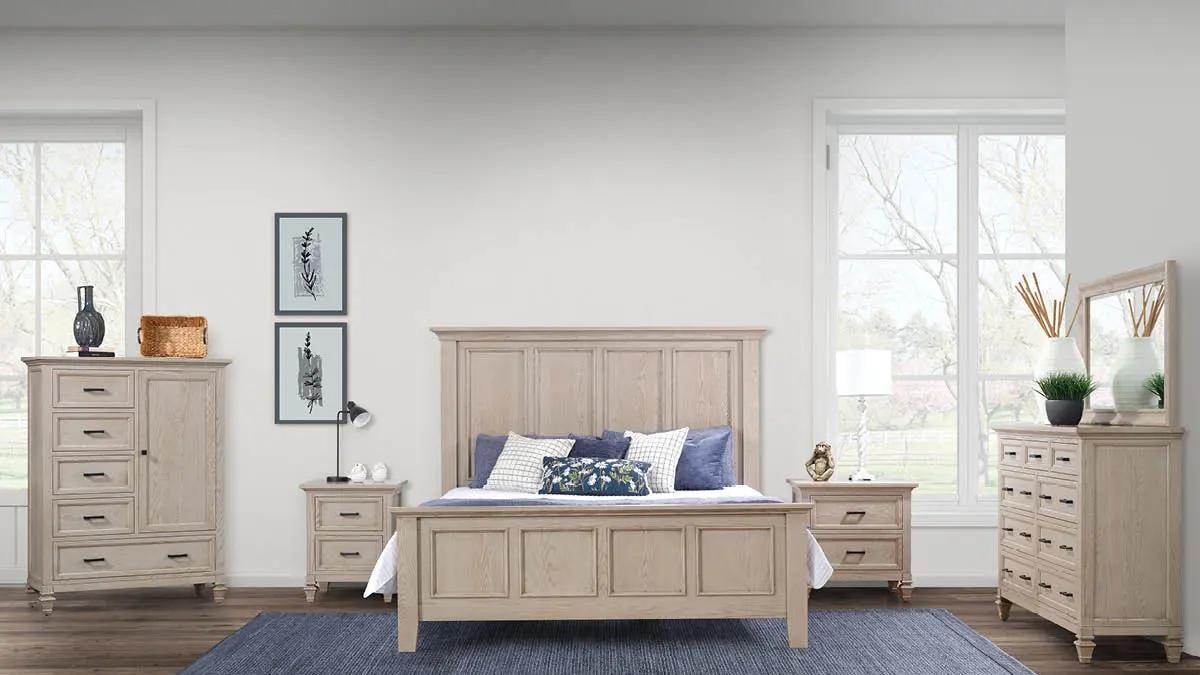 6 Piece Bedroom Sets Made From Solid Wood