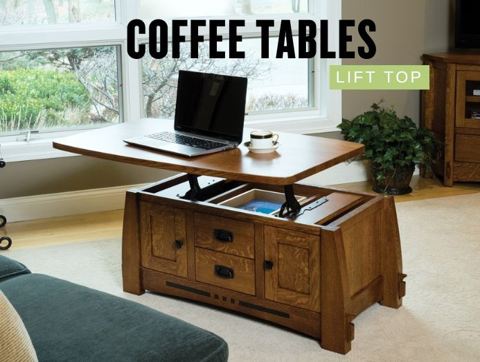 Solid Wood Lift Top Coffee Tables – 20+ Favorites