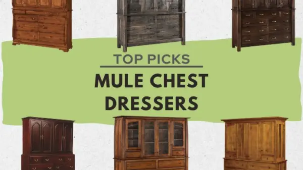 Amish-Made Mule Chest Dressers - Top Picks