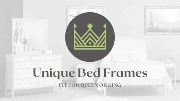 Unique Bed Frames Fit for Queen or King