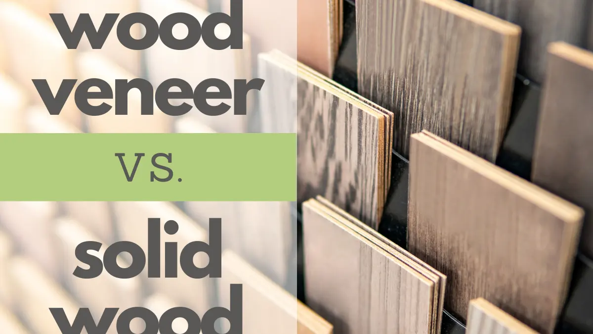 Wood Veneer vs. Solid Wood Furniture