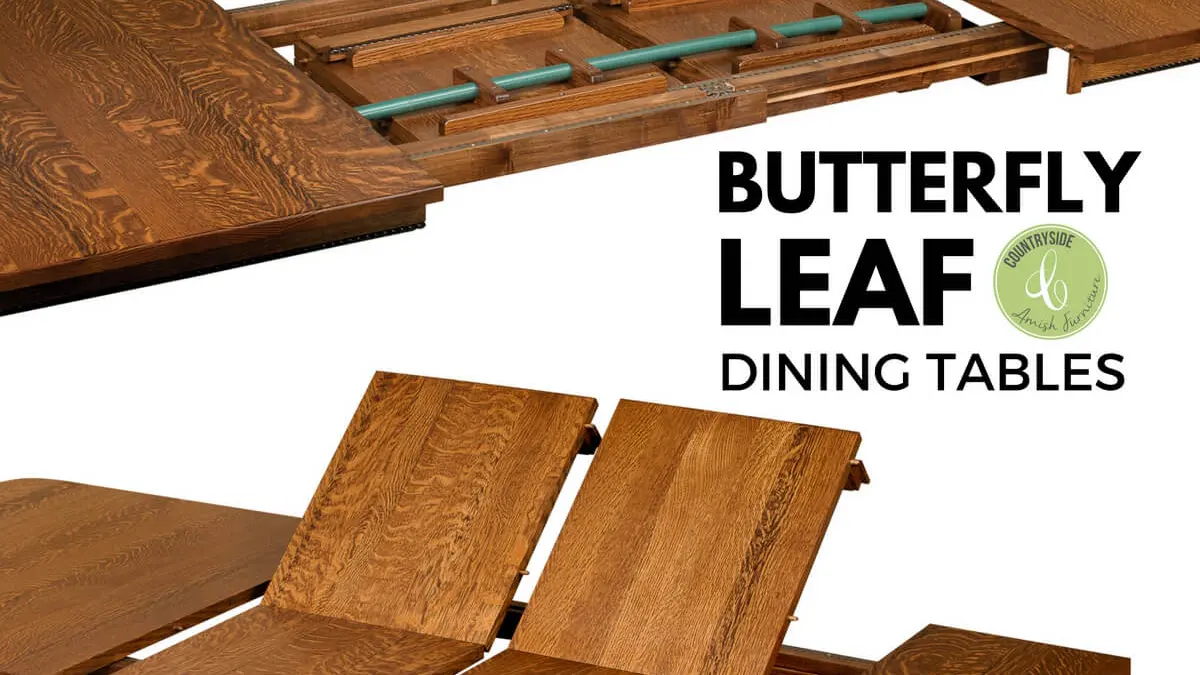 What Are Butterfly Leaf Dining Tables (With Examples)?