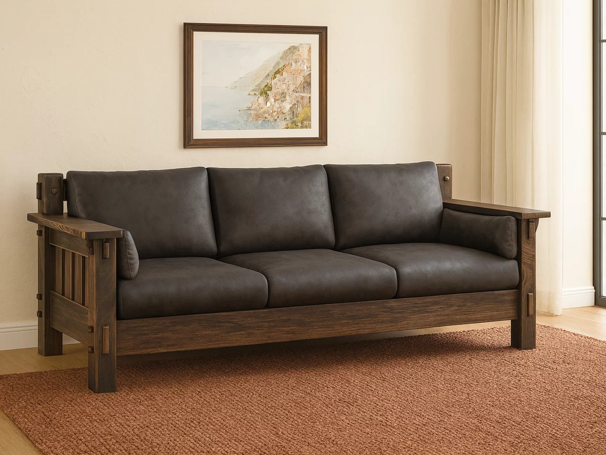 Azle Rustic Sofa