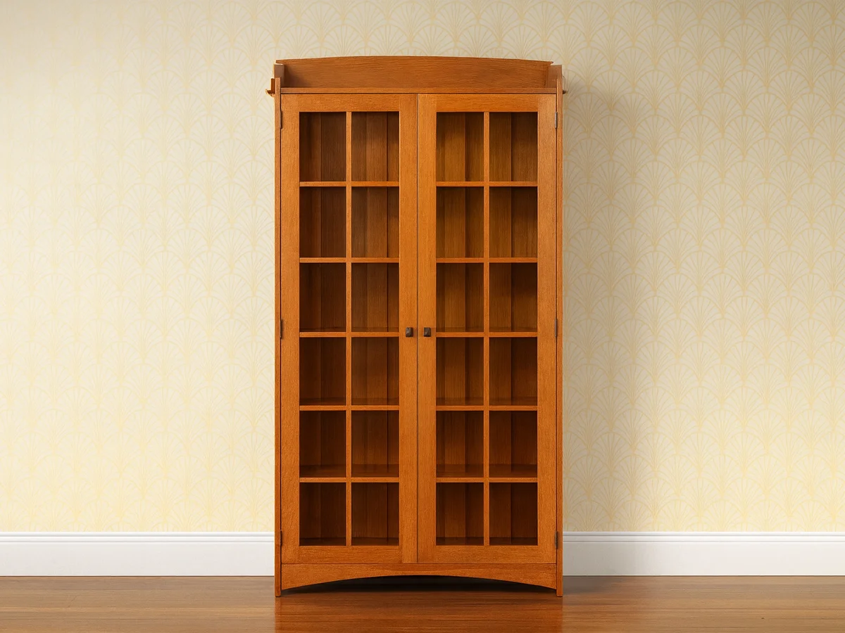 Bryson City Bookcase with Doors