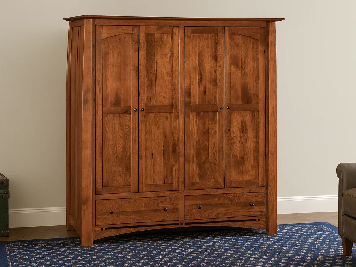 Castle Rock Double Wardrobe