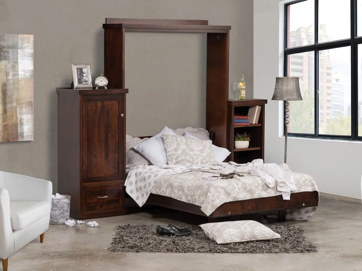 Amish-Made Murphy Wall Bed