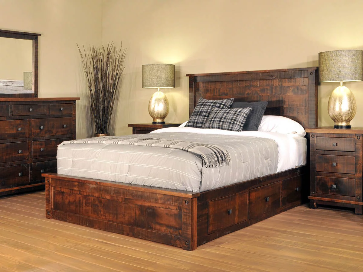 Deep Creek Rustic Bedroom Set