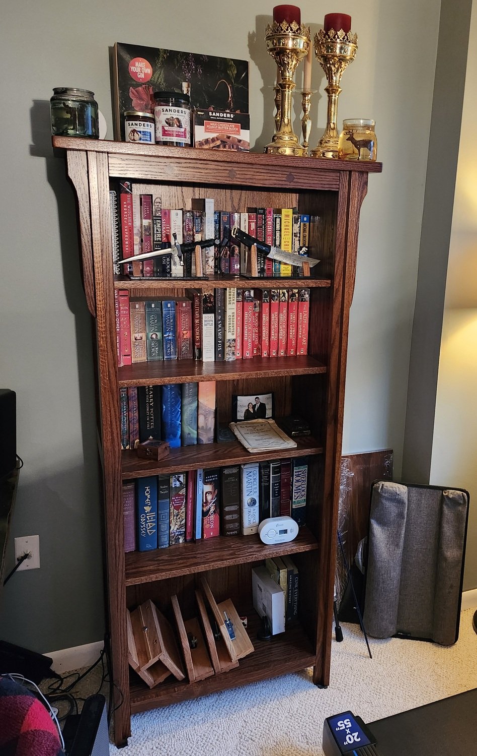 Newcastle Deluxe Office Bookcase Credenza - Countryside Amish