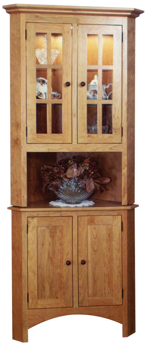 Ketchikan Corner China Hutch