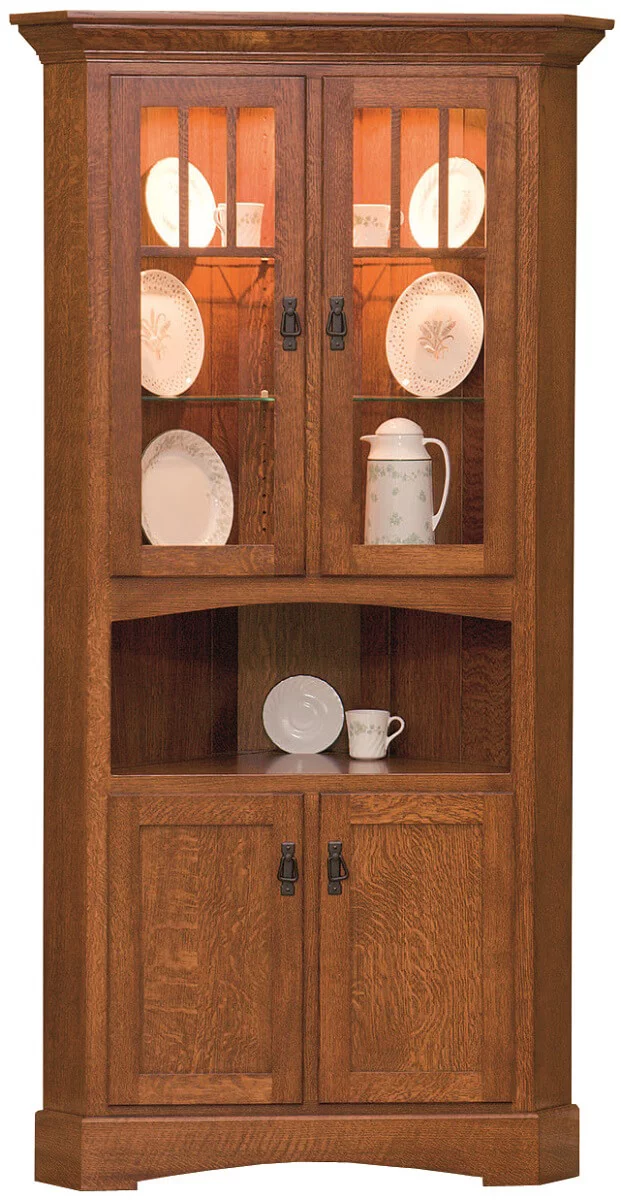 Livonia Corner Hutch