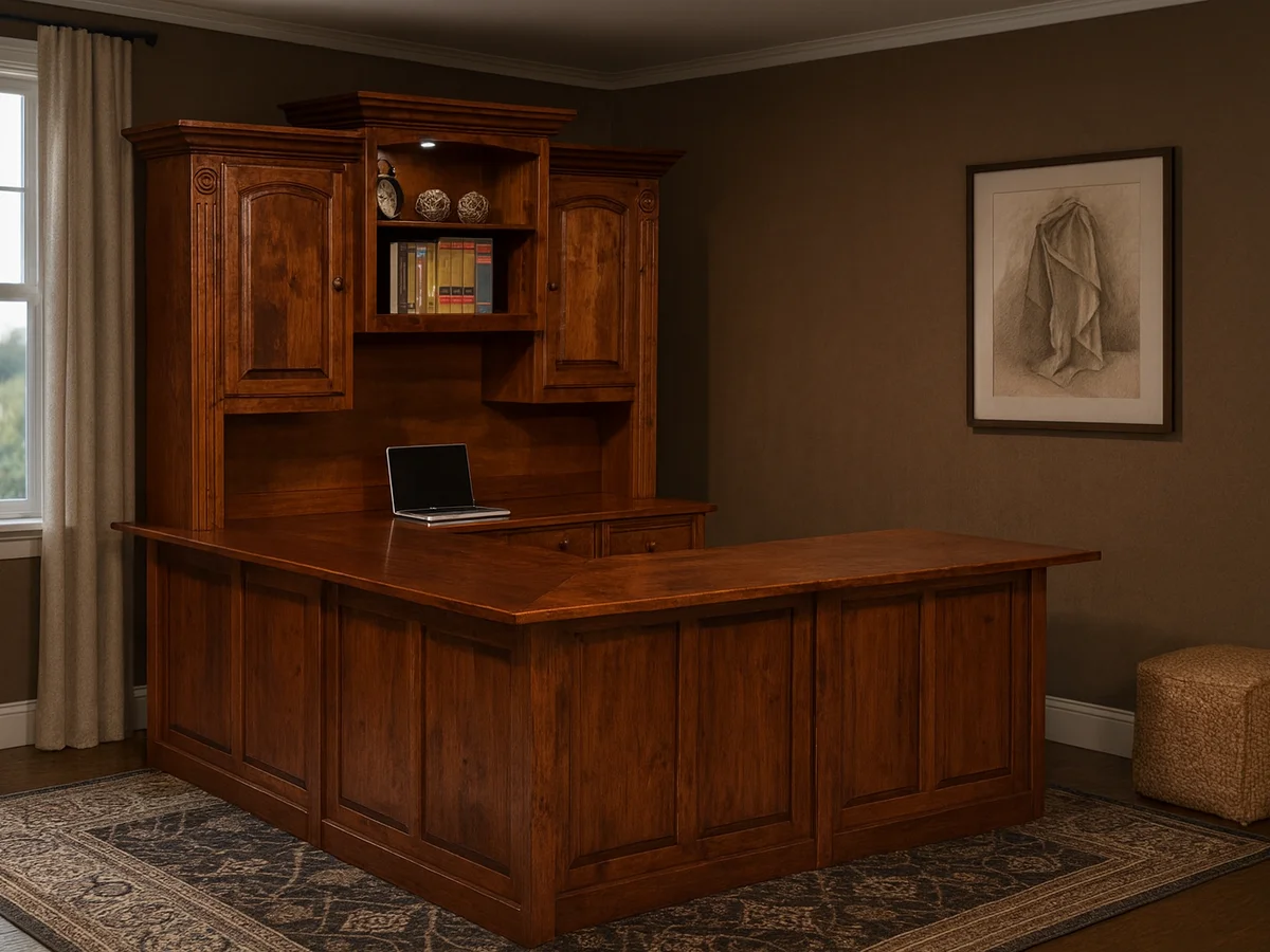 Lorena U-Shaped Desk