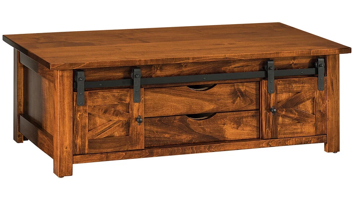 Nolan Barn Door Coffee Table