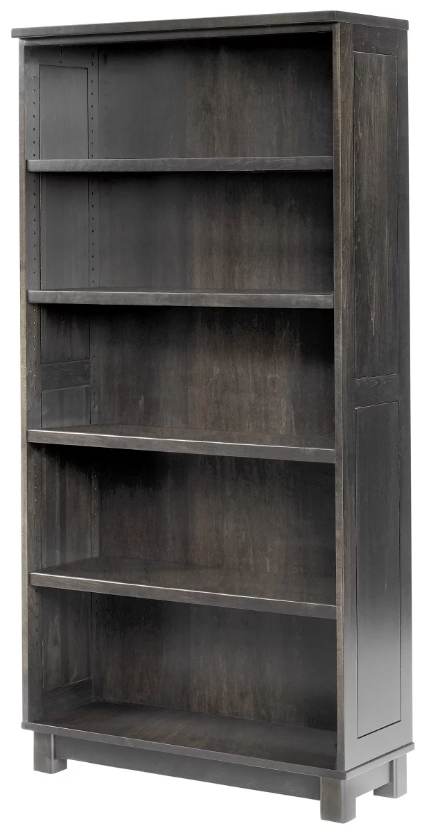 Omega Modern Amish Bookcase