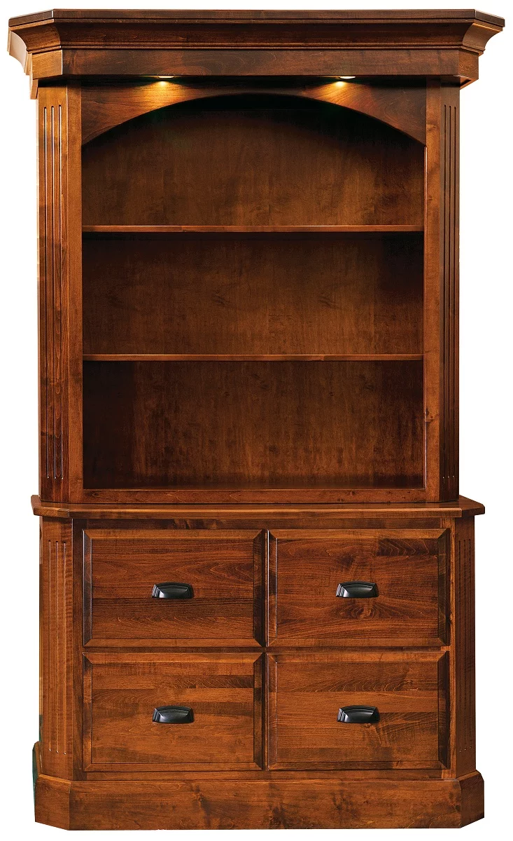 Rockville File Bookcase Cabinet