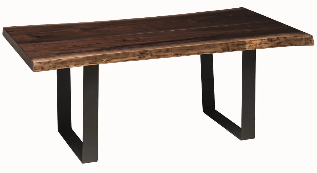 Rustic Ritz Live Edge Coffee Table
