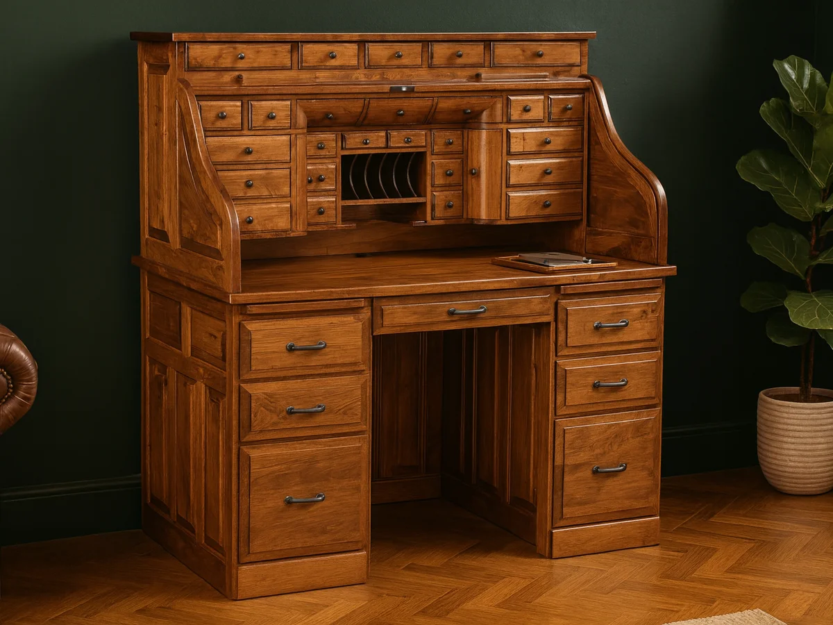 Sebattus Amish Rolltop Desk