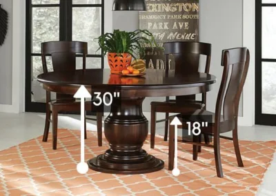 Standard Dining Table Height