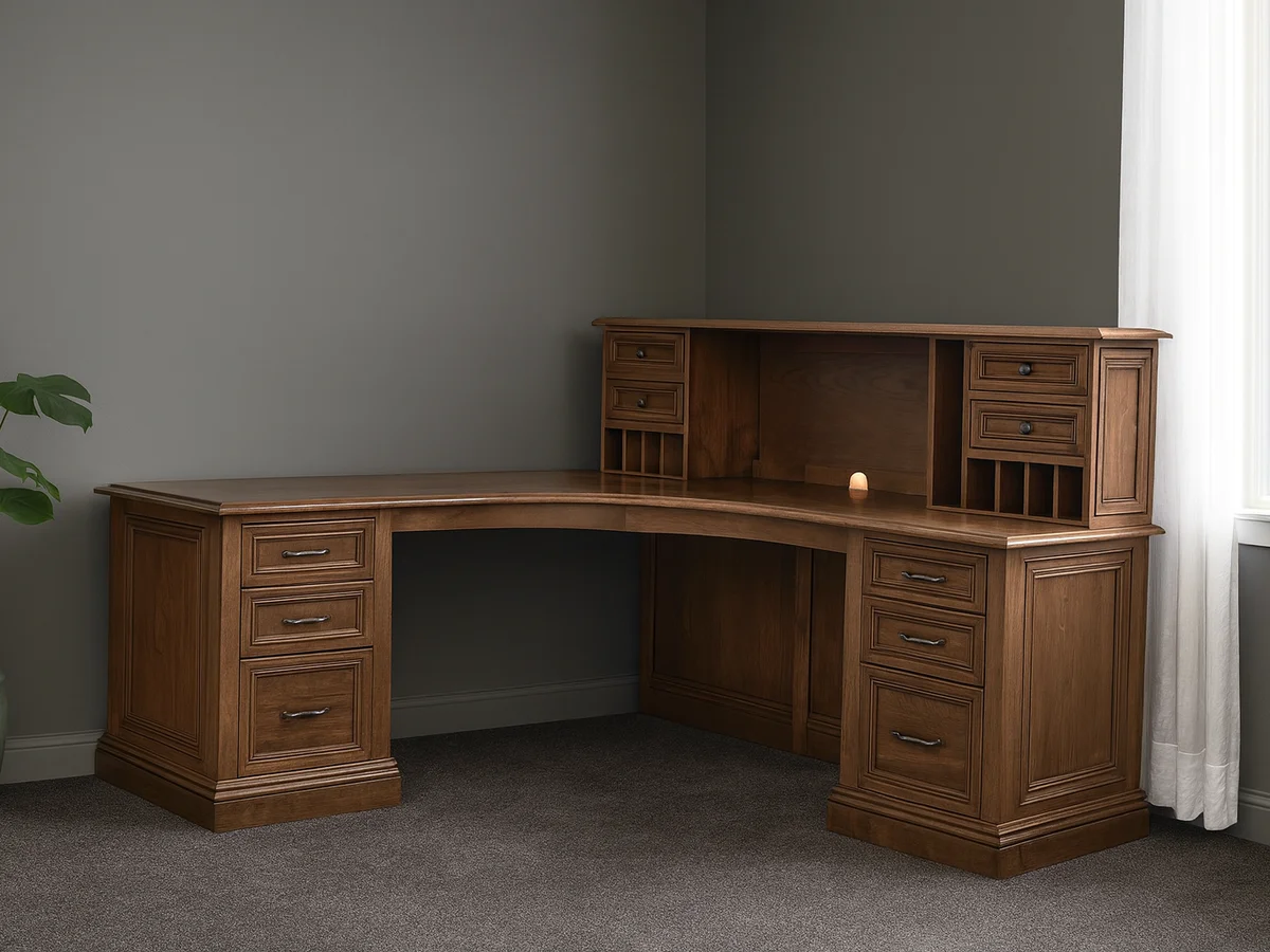 Talcott Amish Corner Desk