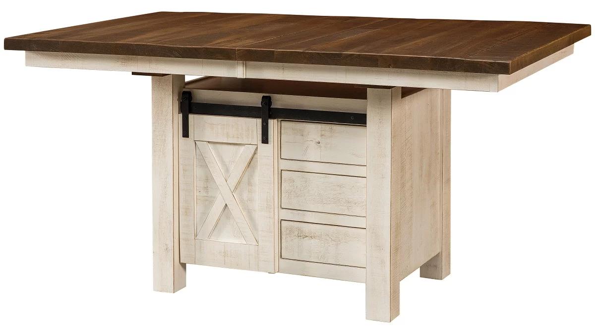 Texas Rustic Cabinet Table