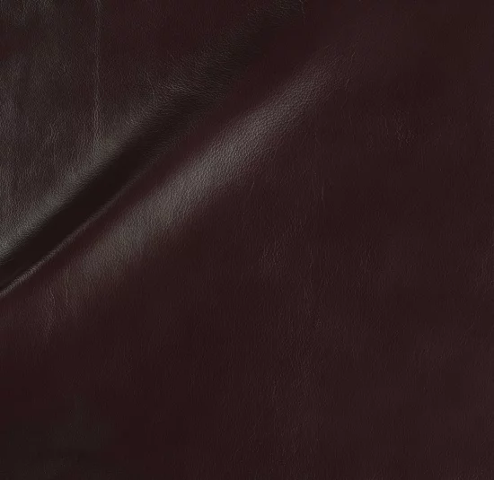 Vermillion leather