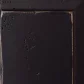 Obsidian Chalkboard stain on Brown Maple