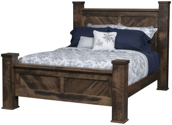 10 Types Of Wood Bed Frame Styles, Amish Bookcase Headboard Queen Bed Frameset