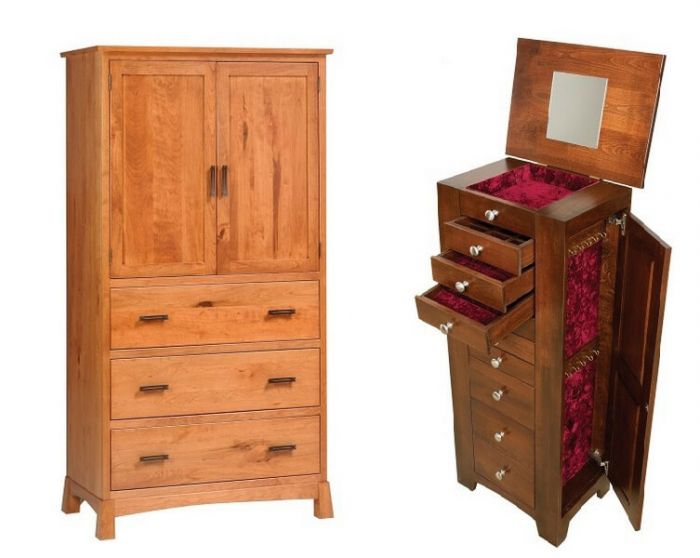 Bedroom Storage Furniture Options Countryside Amish Furniture