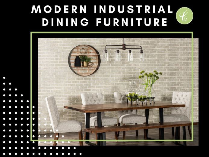 Modern Industrial Dining Sets and Tables