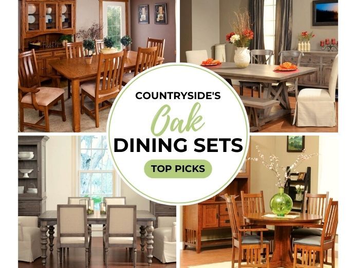 Solid Oak Dining Sets - Our 2023 Favorites